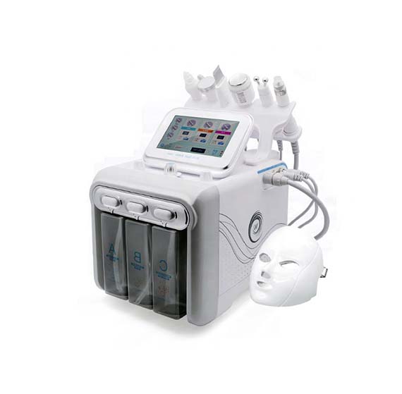 H2O2 Oxygen Ultrsonic RF Skin Care Machine